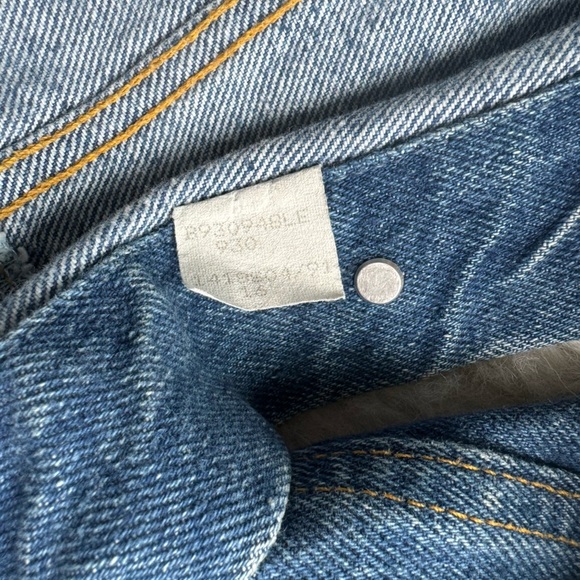 VTG Lee Riders Women's Denim Trucker Jacket Size: M - Picture 8 of 11